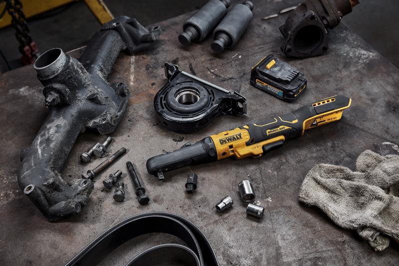 DCF510 environment shot on garage table