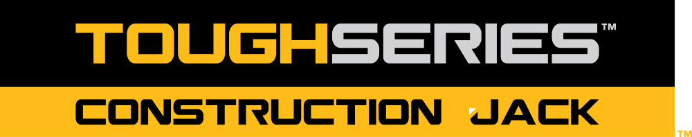 DEWALT® TOUGHSERIES® Construction Jack vertical logo